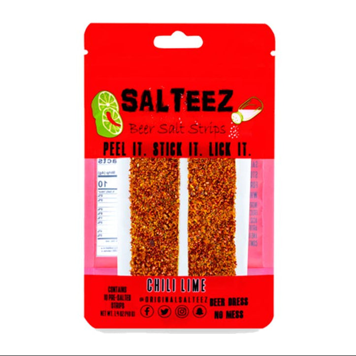 Salteez Beer Salt Strips-Merchandise-Salteez-Chili Lime-Draft Top