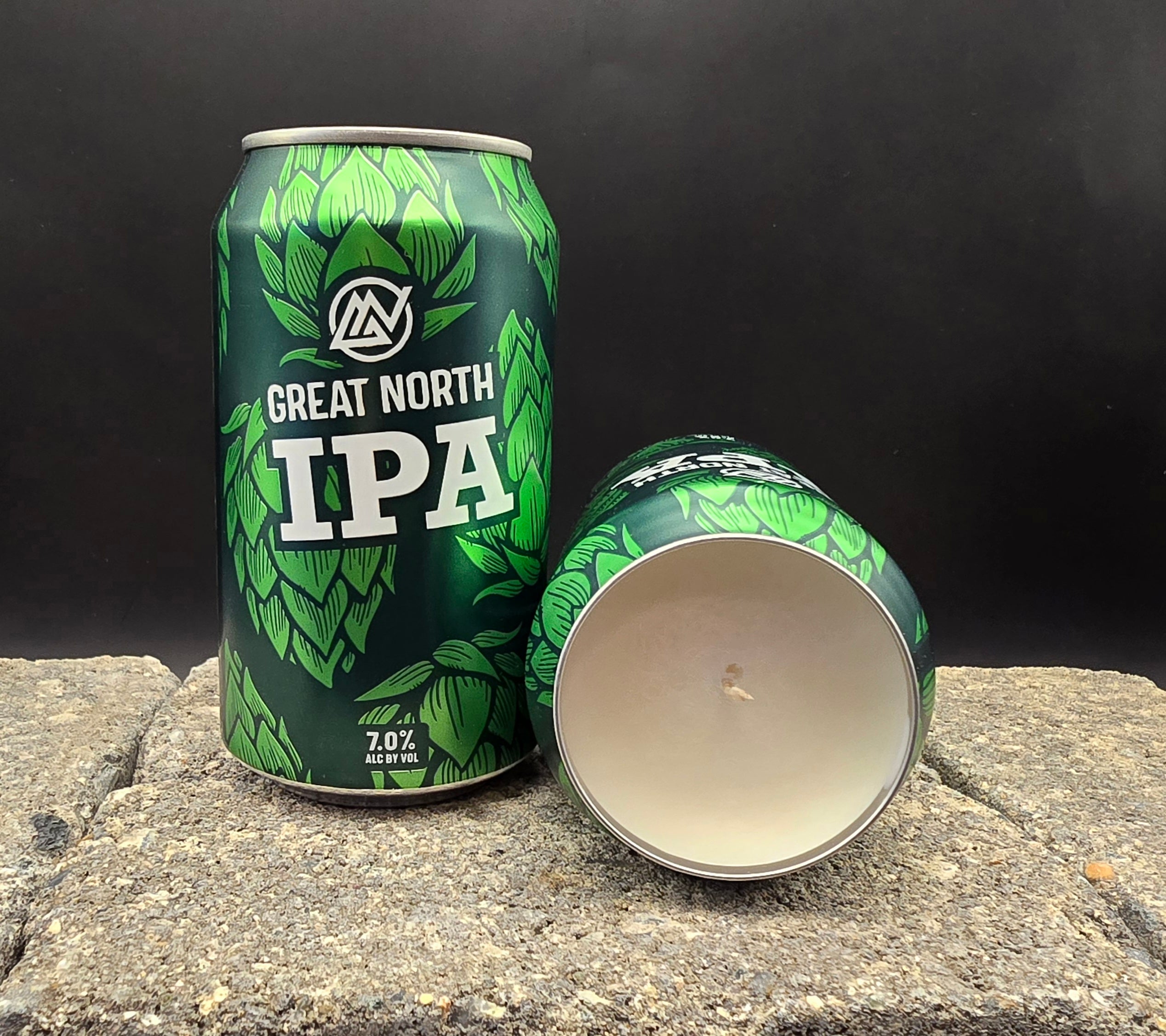 Topless Can Candle, Long-Lasting 45 Hour Burn-Merchandise-Draft Top-Beer-Great North IPA Can – Brewfest Scent-Draft Top