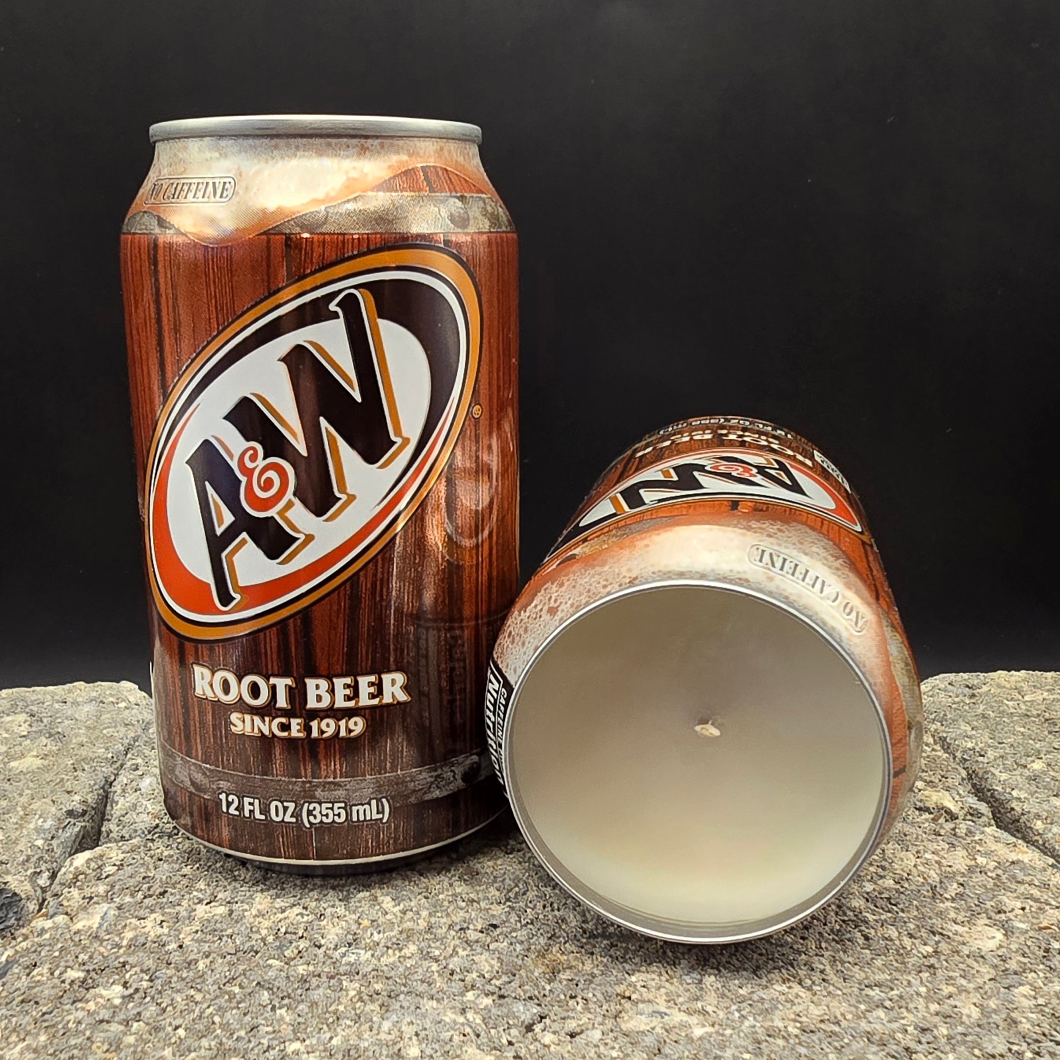 Topless Can Candle, Long-Lasting 45 Hour Burn-Merchandise-Draft Top-Soda-A&W Root Beer Can – Root Beer Scent-Draft Top