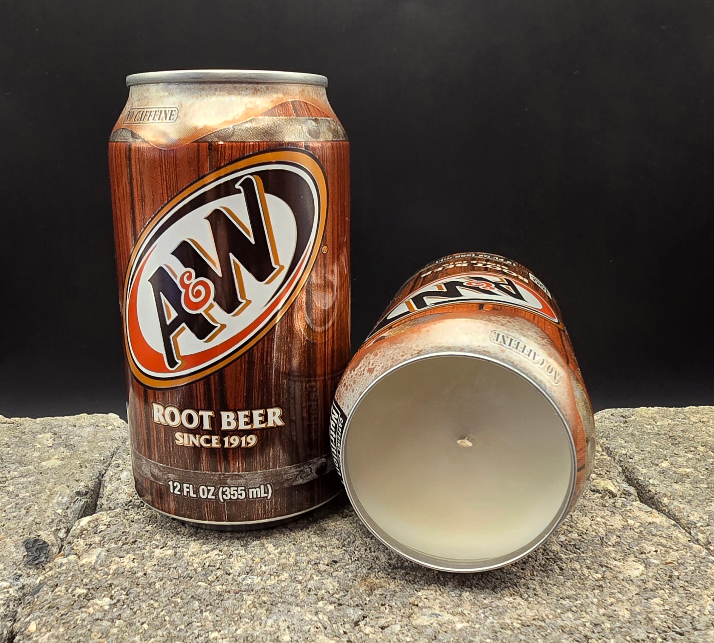 Topless Can Candle, Long-Lasting 45 Hour Burn-Merchandise-Draft Top-Soda-A&W Root Beer Can – Root Beer Scent-Draft Top