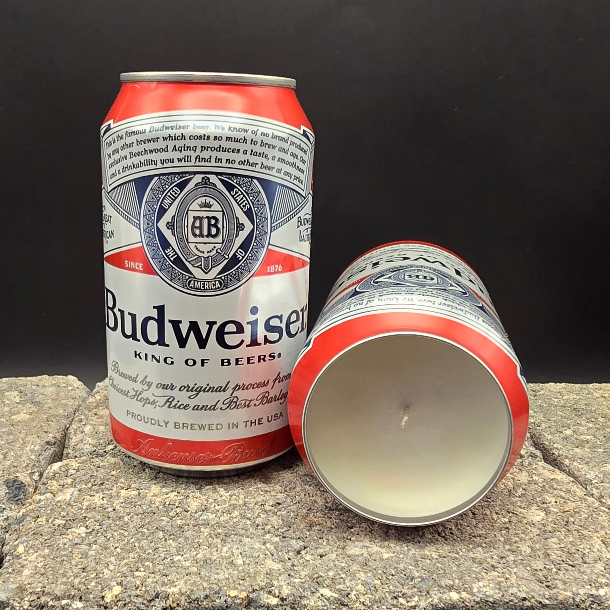 Topless Can Candle, Long-Lasting 45 Hour Burn-Merchandise-Draft Top-Beer-Budweiser Can – Brewfest Scent-Draft Top