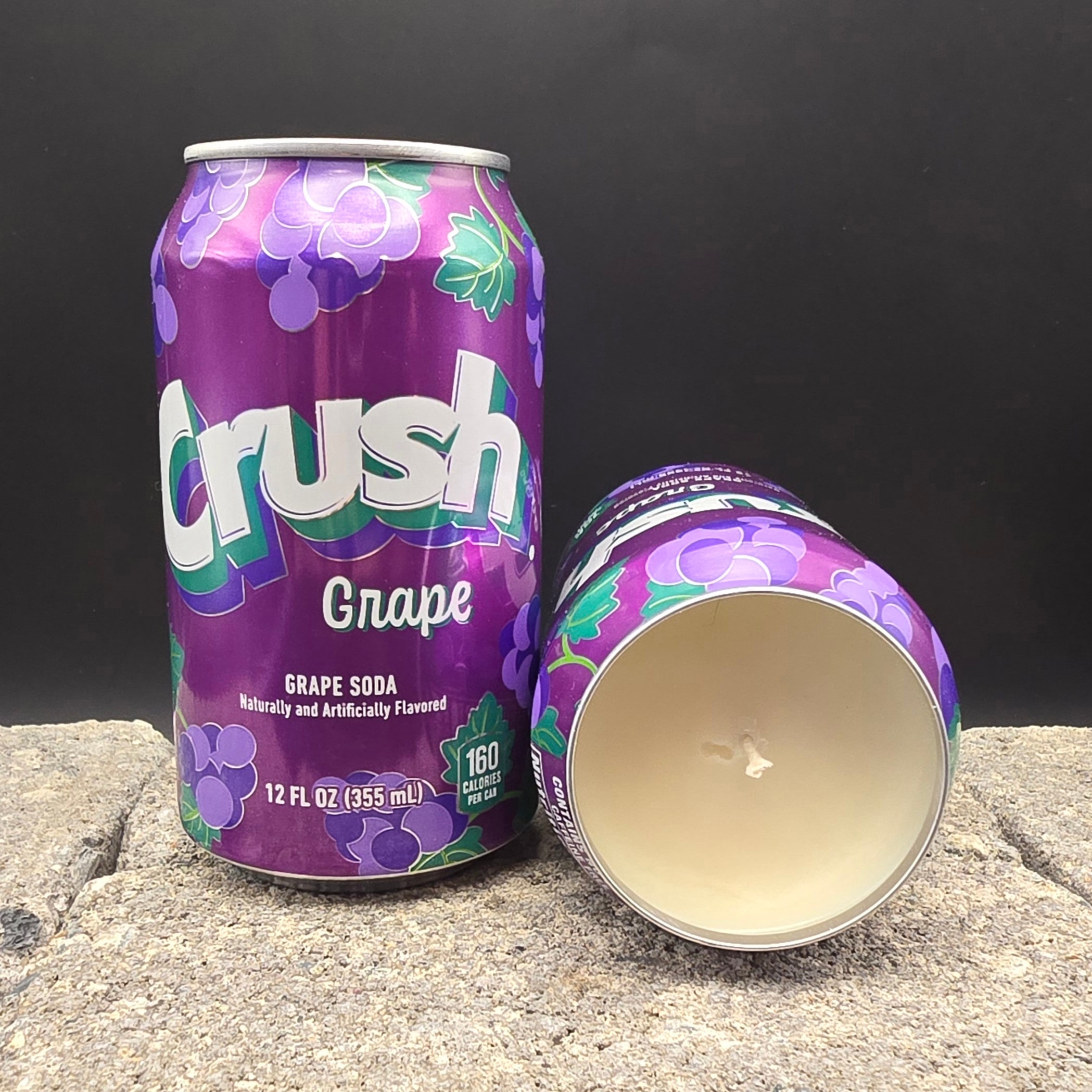 Topless Can Candle, Long-Lasting 45 Hour Burn-Merchandise-Draft Top-Soda-Grape Crush Can – Grape Soda Scent-Draft Top