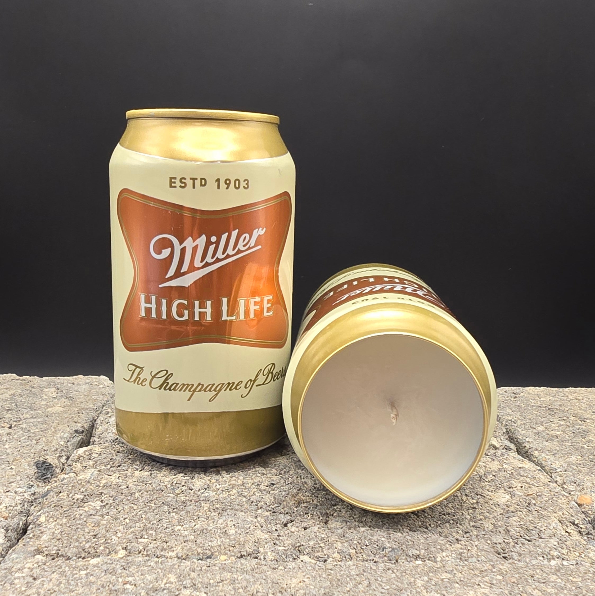 Topless Can Candle, Long-Lasting 45 Hour Burn-Merchandise-Draft Top-Beer-Miller High Life Can – Brewfest Scent-Draft Top