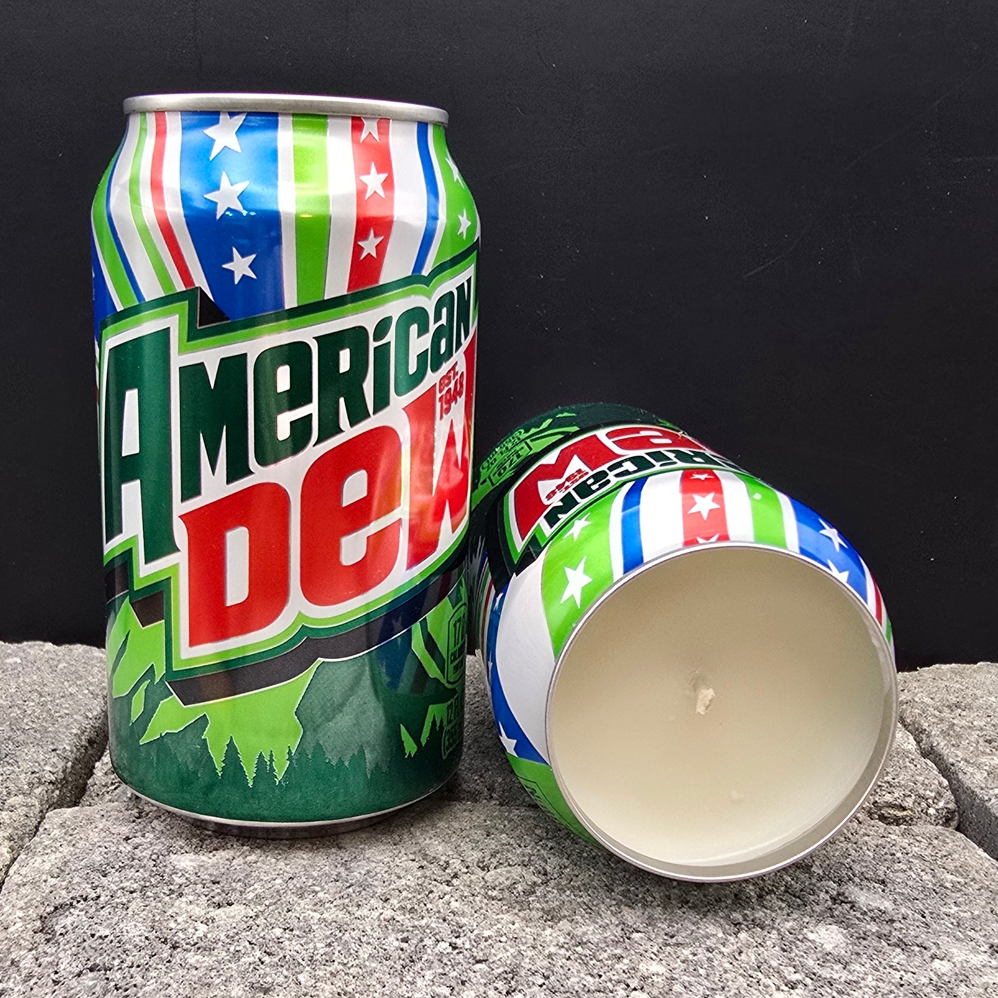 Topless Can Candle, Long-Lasting 45 Hour Burn-Merchandise-Draft Top-Soda-Mt. Dew - Citronella-Draft Top