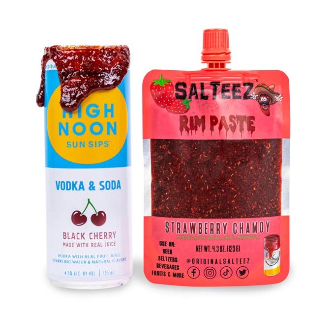 Salteez Rim Paste-Merchandise-Salteez-Strawberry Chamoy-Draft Top