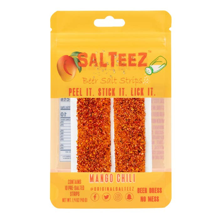 Salteez Beer Salt Strips-Merchandise-Salteez-Mango Chili-Draft Top