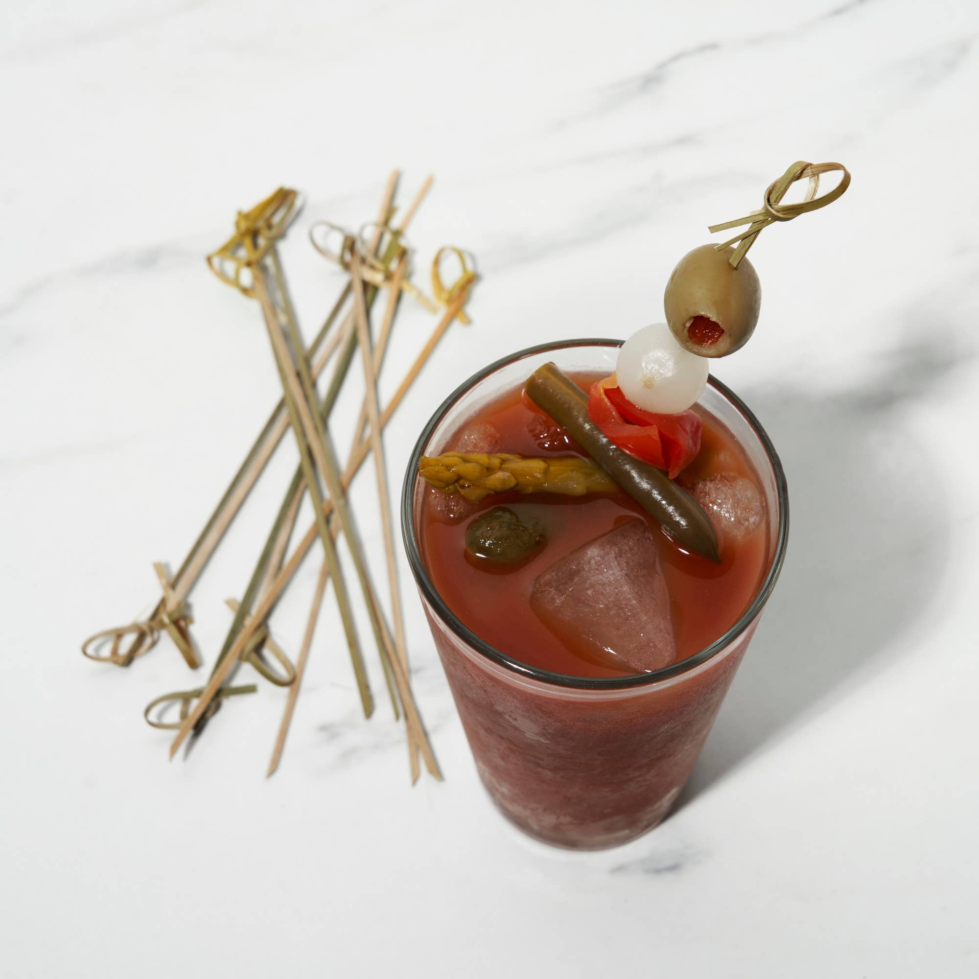 Bamboo Cocktail Picks for Topless Cans-Merchandise-TRUE-Draft Top