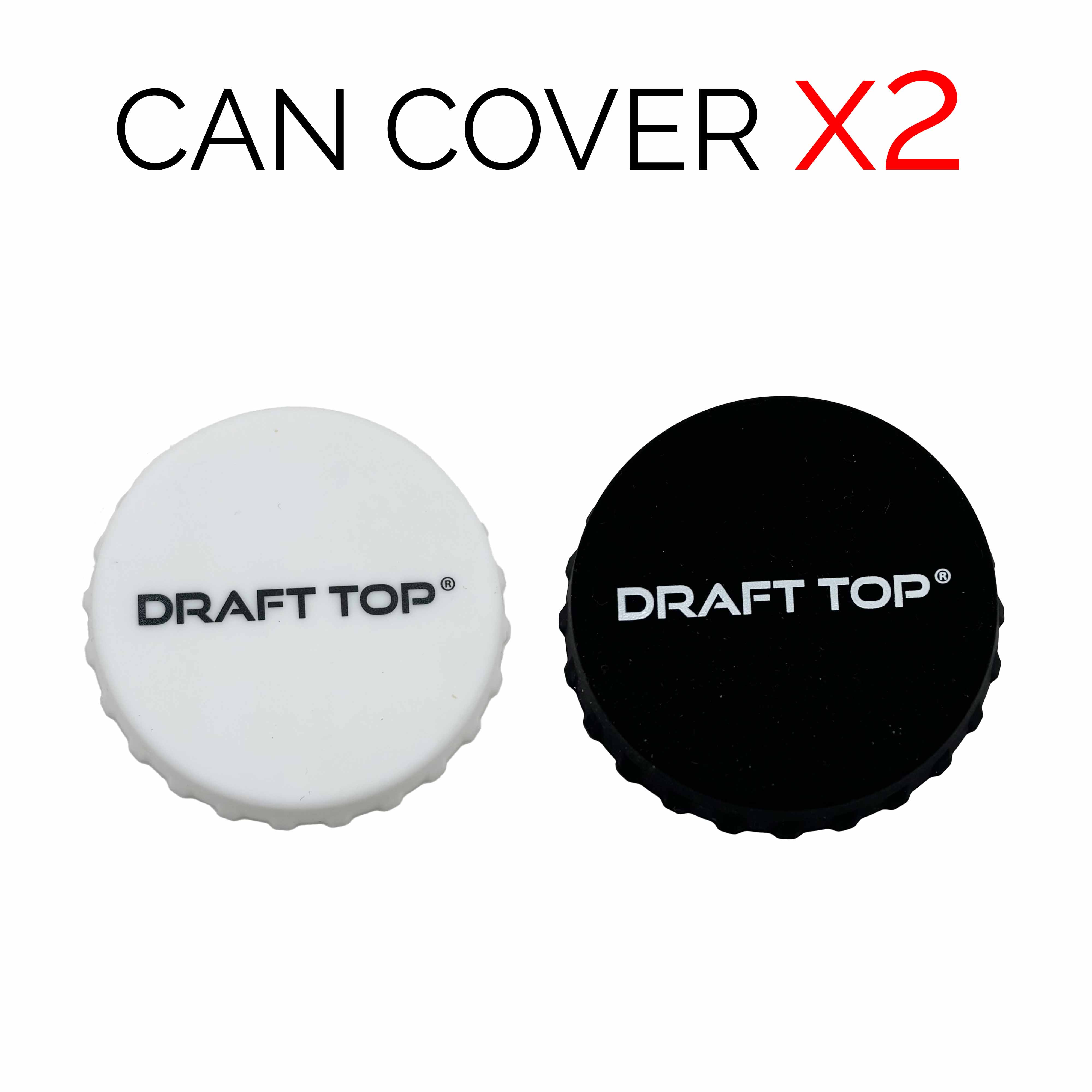Can Covers (original back up)-Can Cover-Draft Top-6 Pack-White-Draft Top