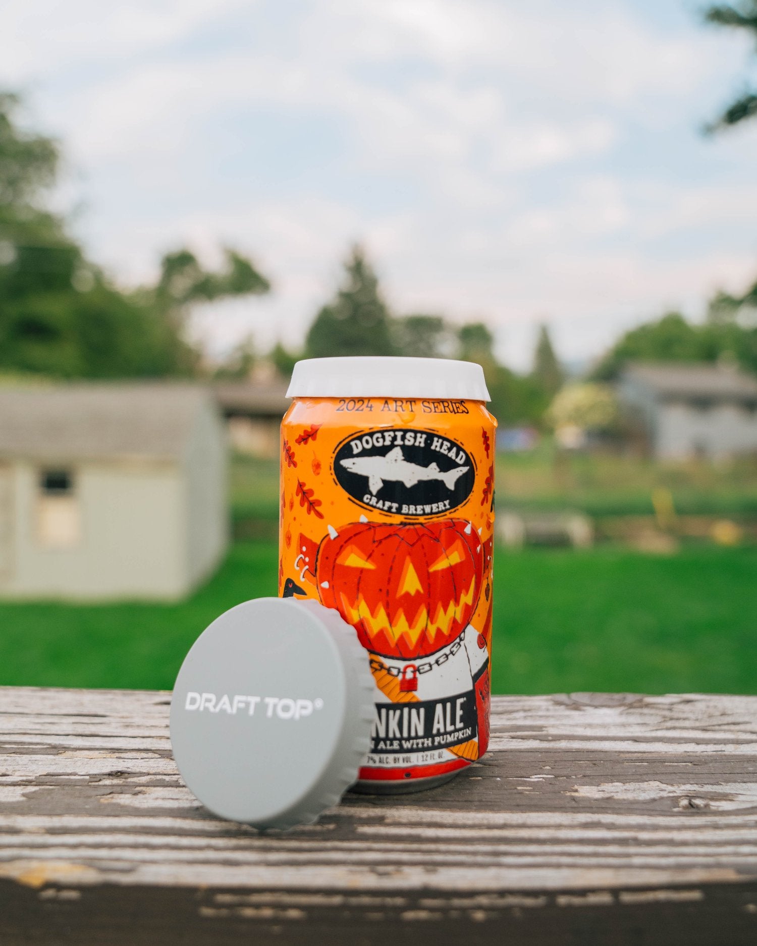 Can Covers-Can Cover-Draft Top-6 pack-White + Grey-Draft Top