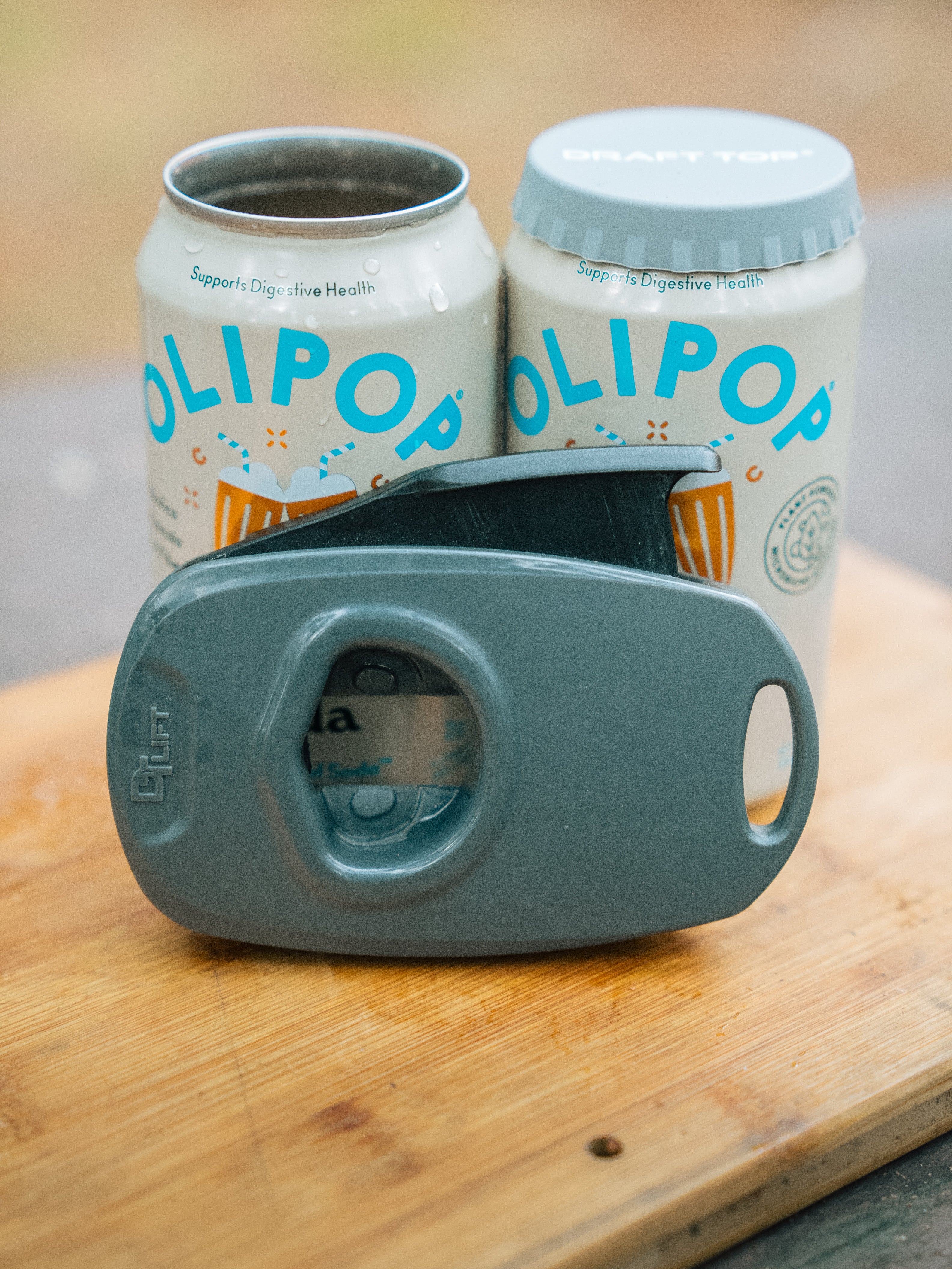 Can Covers-Can Cover-Draft Top-6 pack-White + Grey-Draft Top