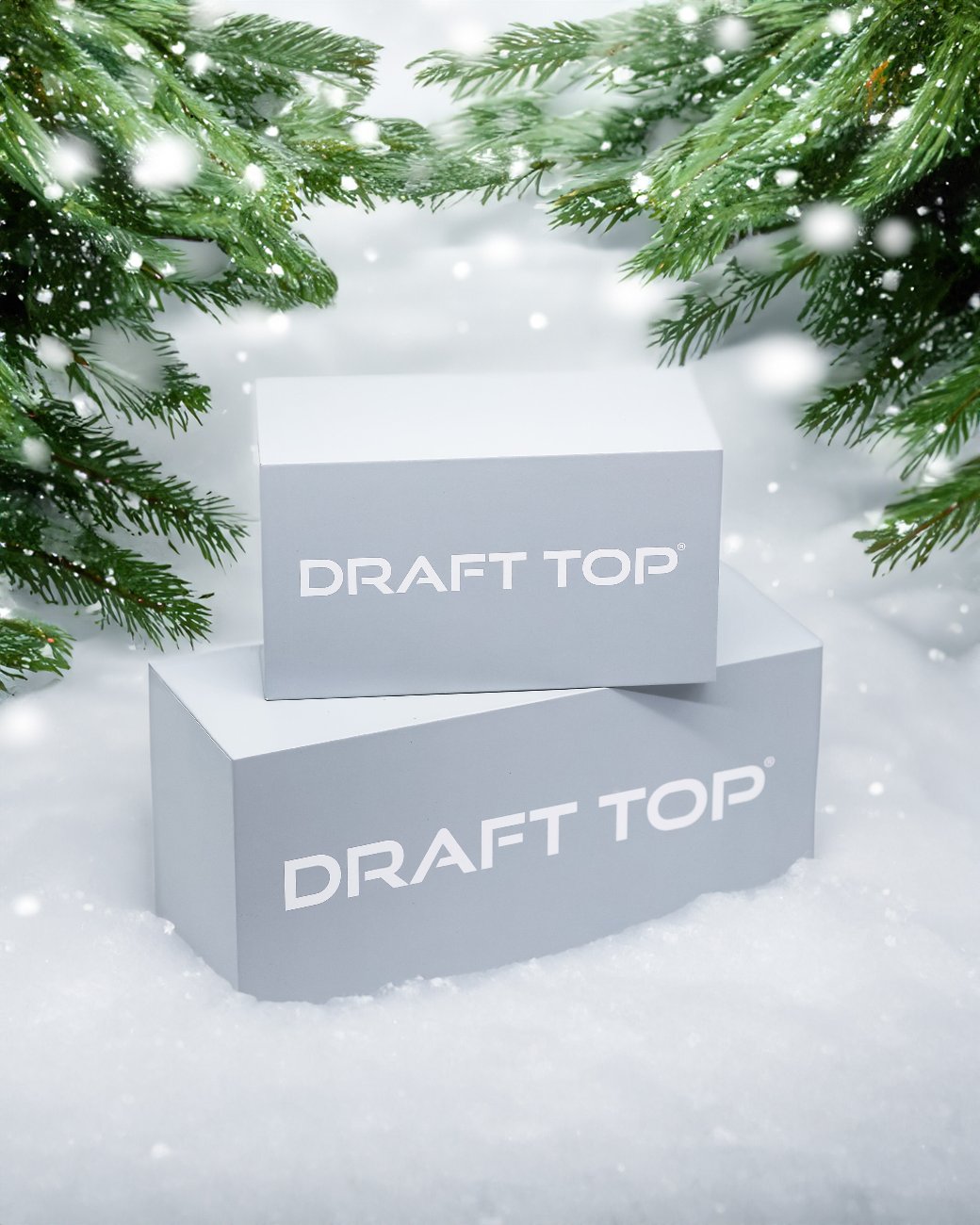 Gift Boxes-Holiday Boxes-Draft Top-S-Draft Top