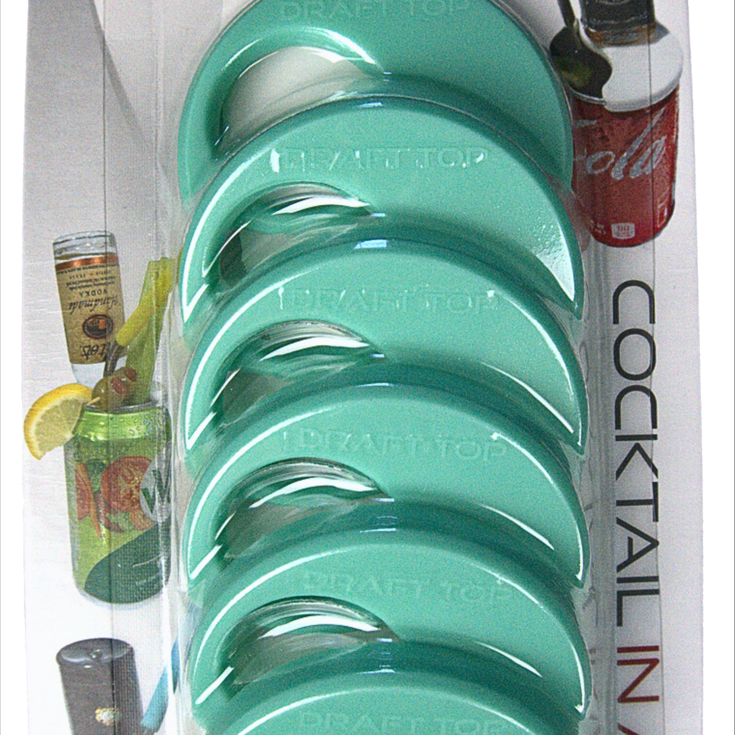 Can Clips-Can Clip-Draft Top-White-6 Pack-Draft Top