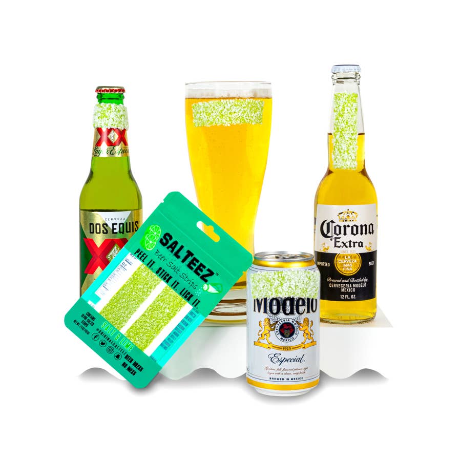 Salteez Beer Salt Strips-Merchandise-Salteez-Lime-Draft Top