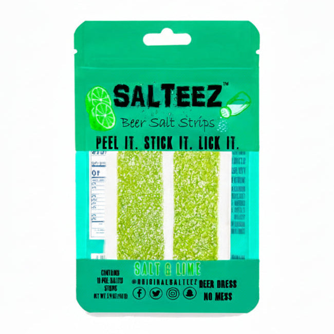 Salteez Beer Salt Strips-Merchandise-Salteez-Lime-Draft Top