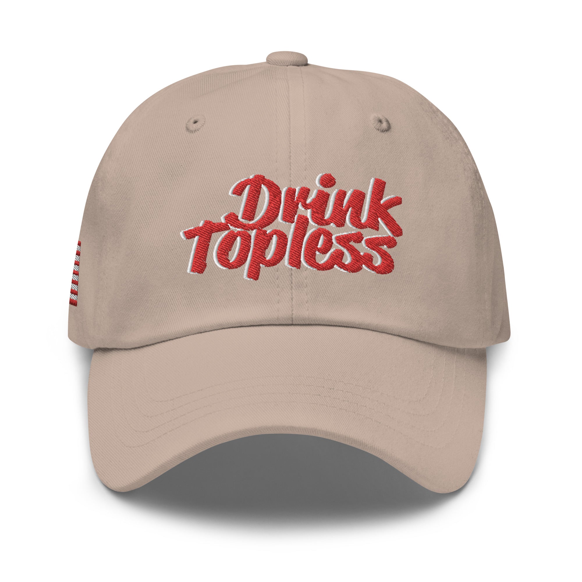 Drink Topless 'Merica - Dad Hat-Merchandise-Draft Top-Black-Draft Top
