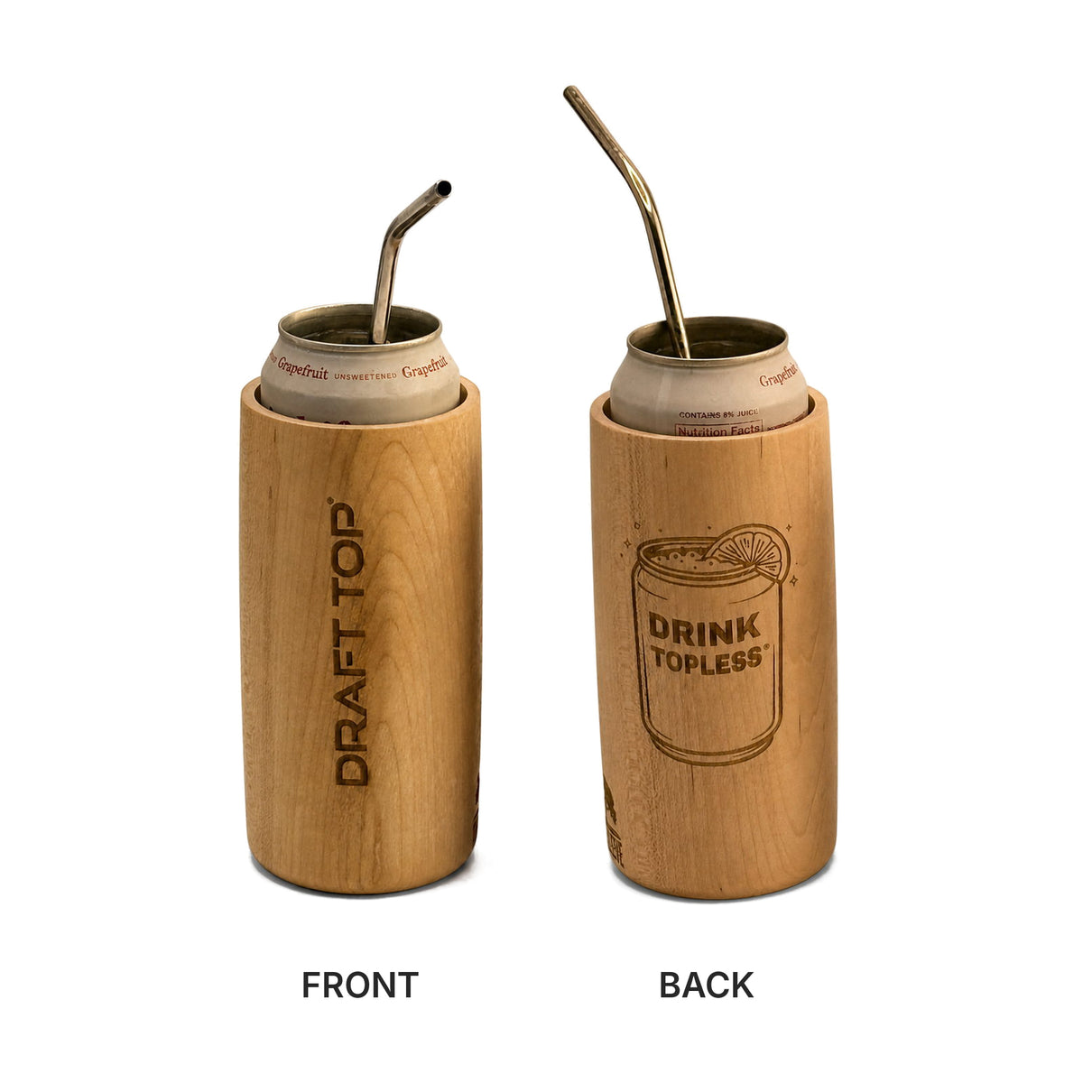 Draft Top x TreeSleeve Wooden Can Cooler-Merchandise-Draft Top-16 Oz-Draft Top