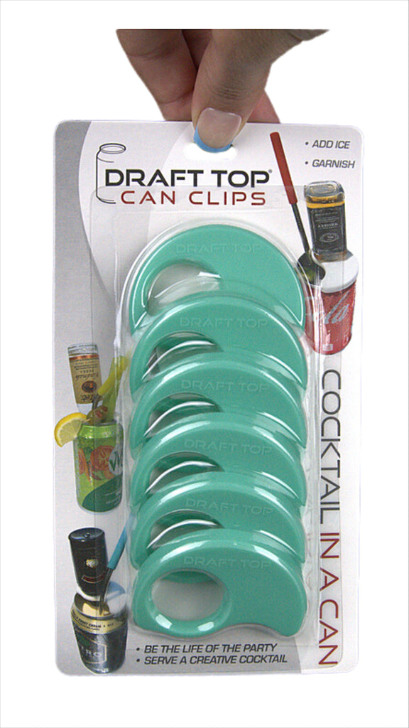 Can Clips-Draft Top-White-6 Pack-Draft Top