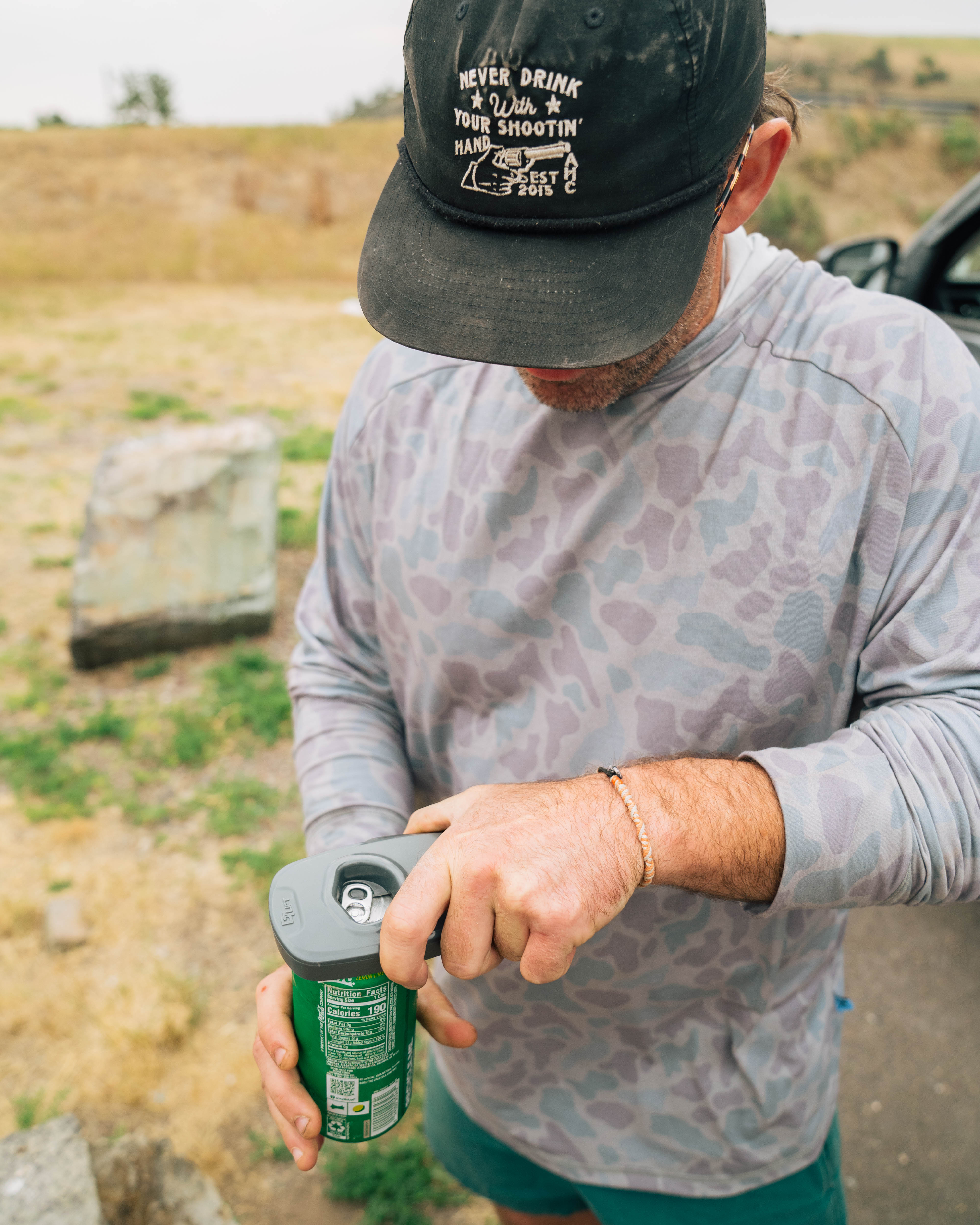 Open-Top Can Cocktails for Fall Camping Adventures