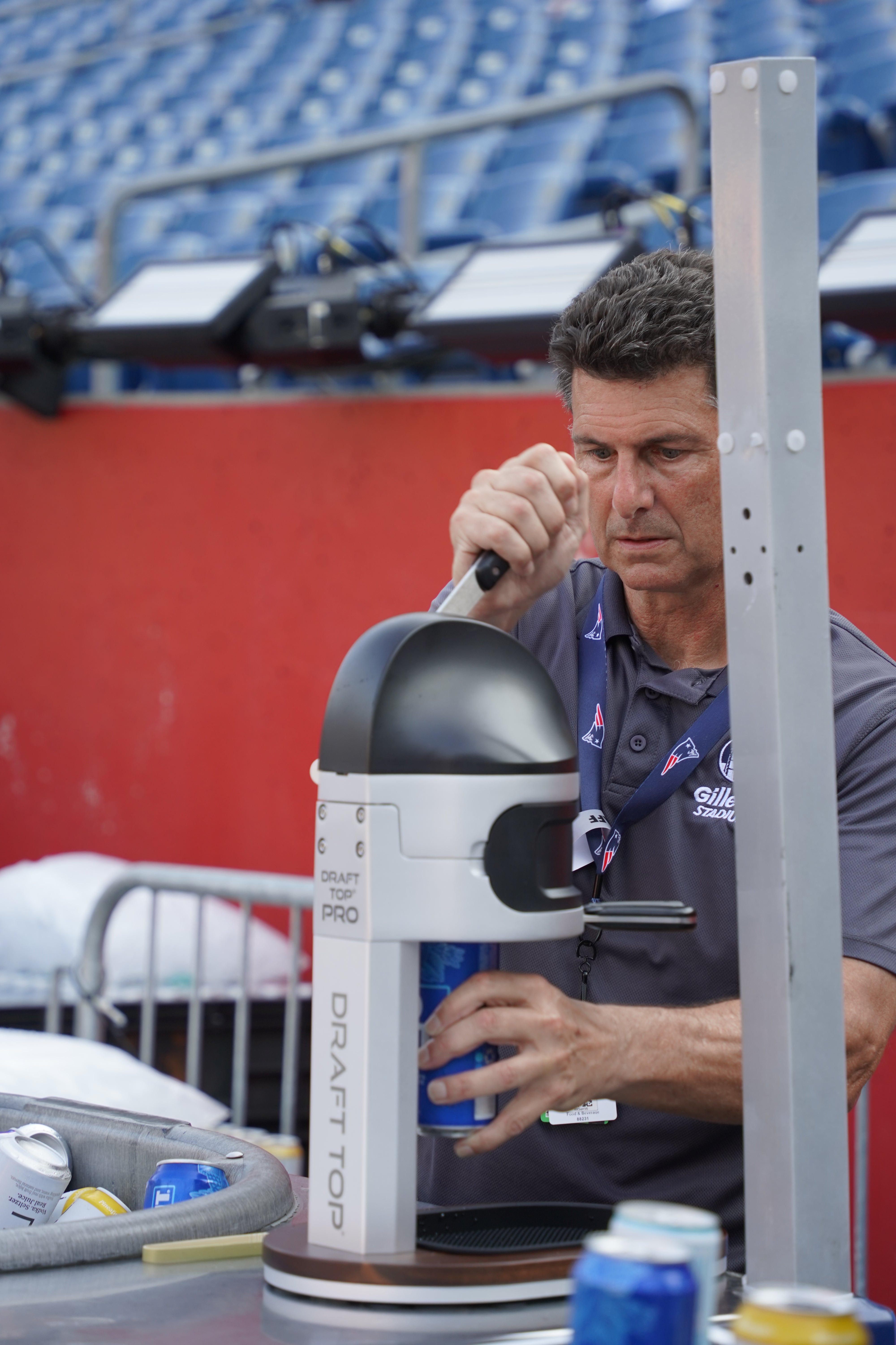 How Gillette Stadium Transformed Event Beverage Service with the Draft Top® PRO