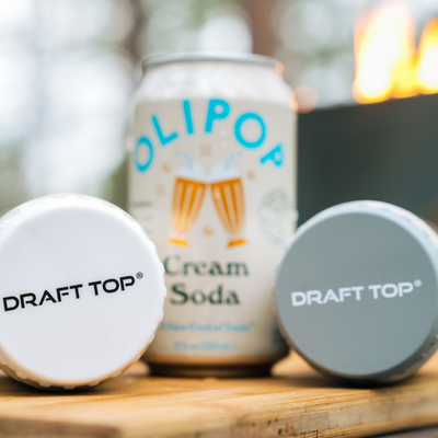 Can Covers (original back up)-Can Cover-Draft Top-6 Pack-White-Draft Top
