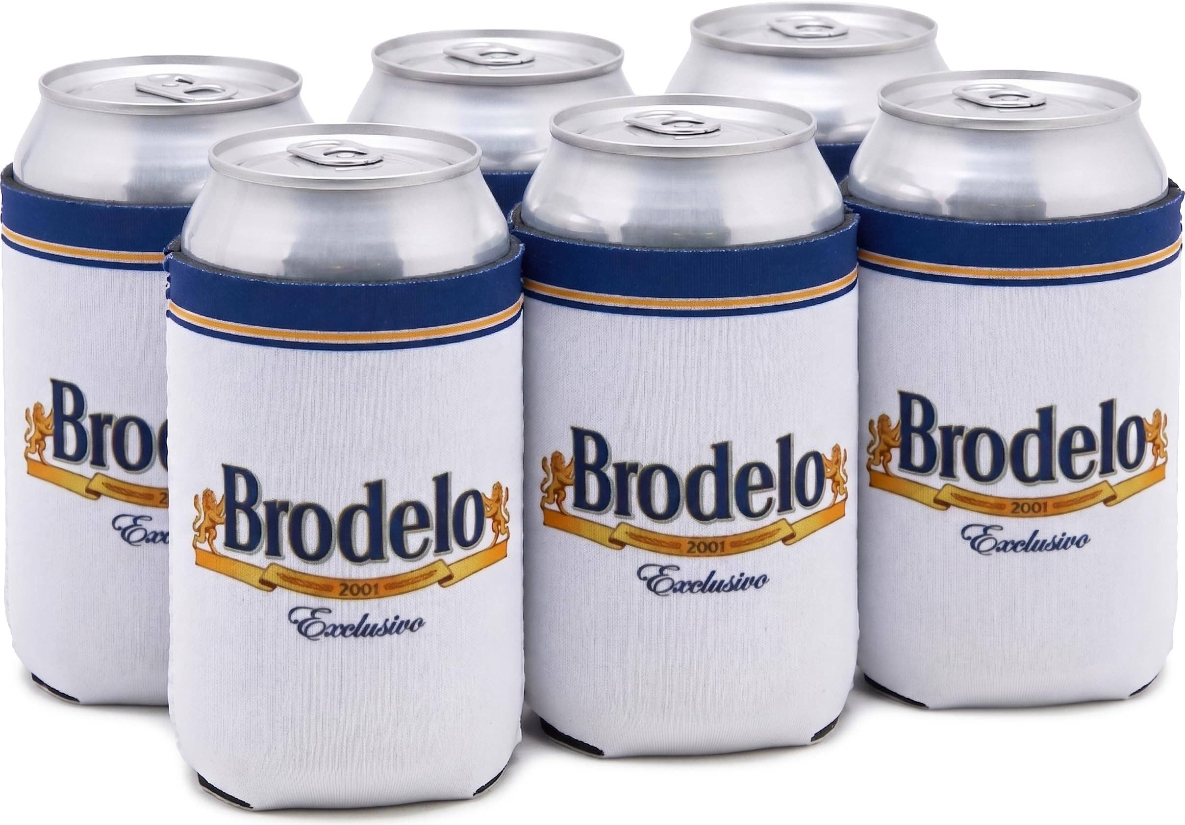 Bachelor Party Merch-Merchandise-Draft Top-Brodelo- Can Cooler 6pk-Draft Top