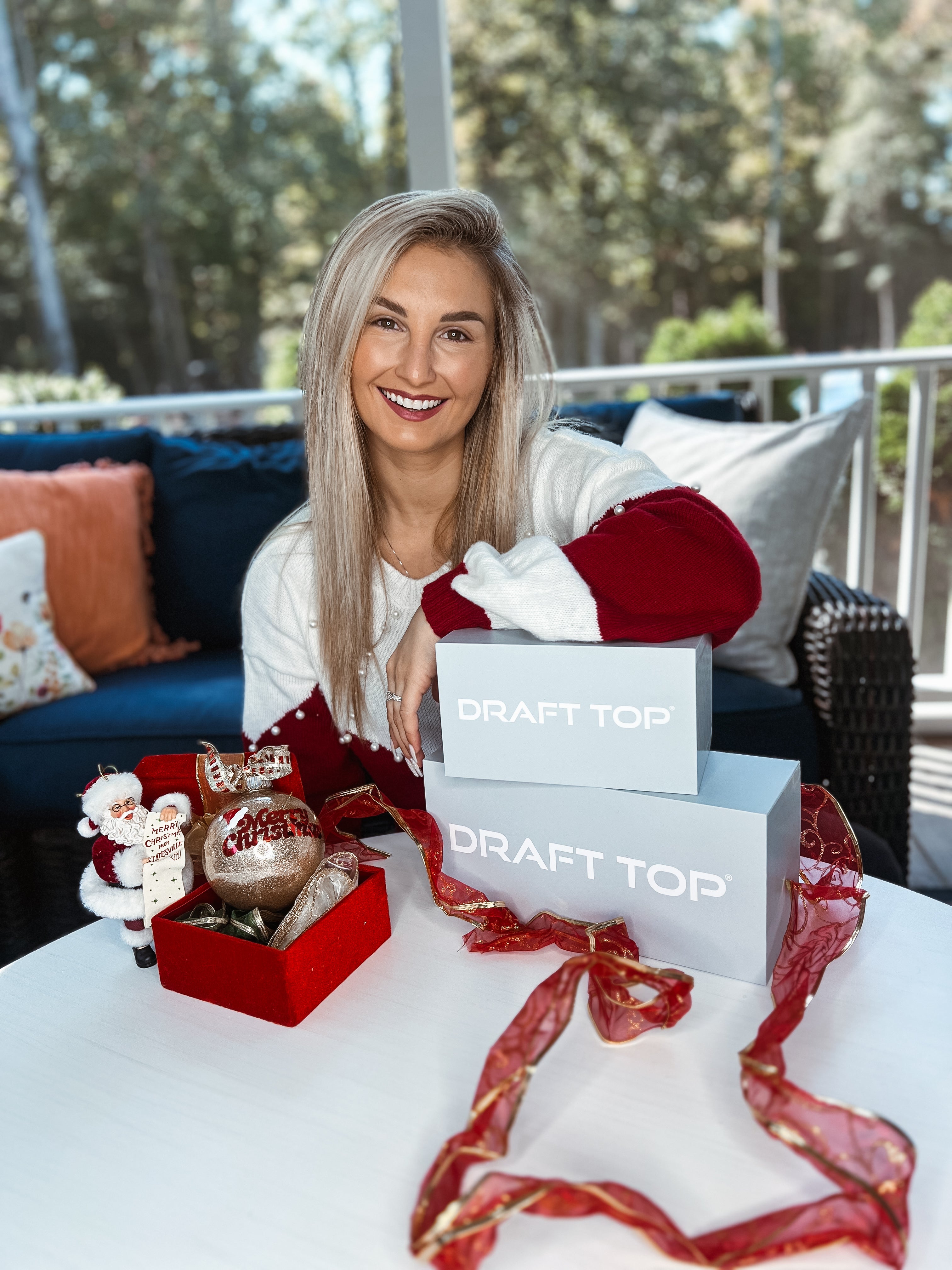 Gift Boxes-Holiday Boxes-Draft Top-S-Draft Top