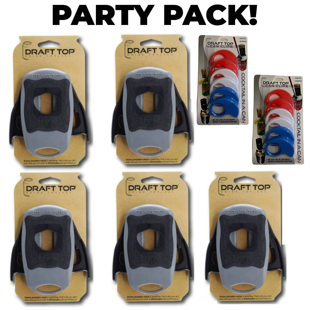 The Party Pack!-LIFT-Draft Top-Black and Grey + Red White & Blue Can Clips-Draft Top