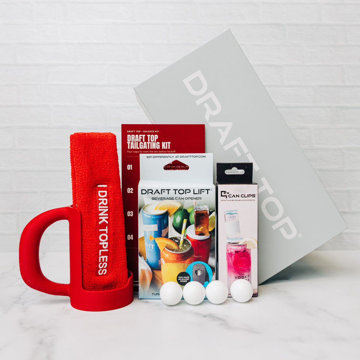 Draft Top Gift Sets-Holiday Boxes-Draft Top-Tailgate Kits-Crimson Classic-Draft Top