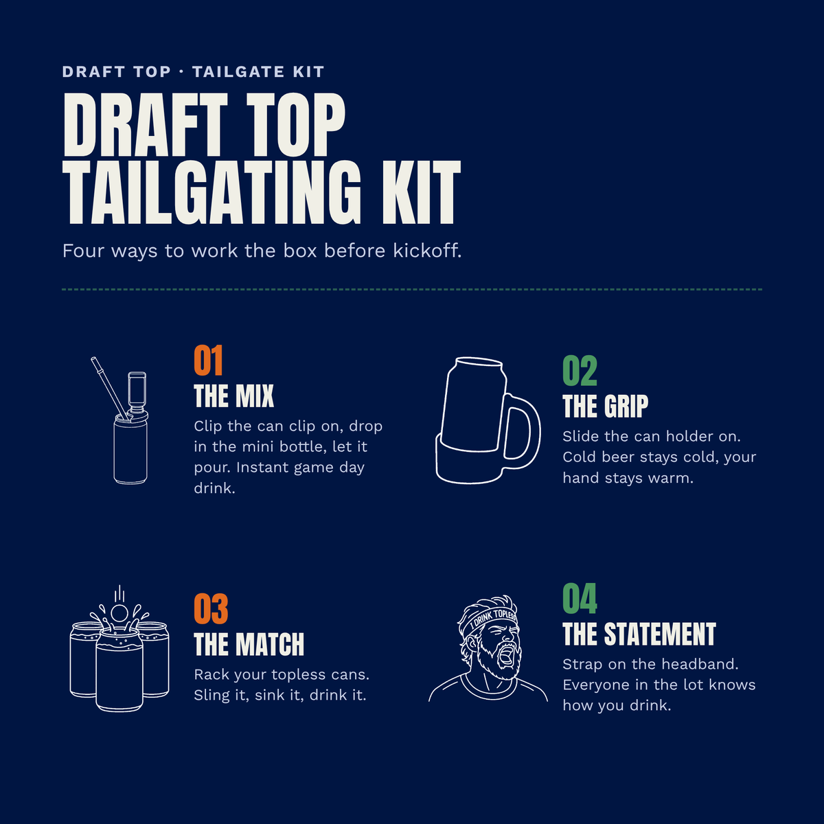 Draft Top Gift Sets-Holiday Boxes-Draft Top-Every Occasion-The Essentials-Draft Top