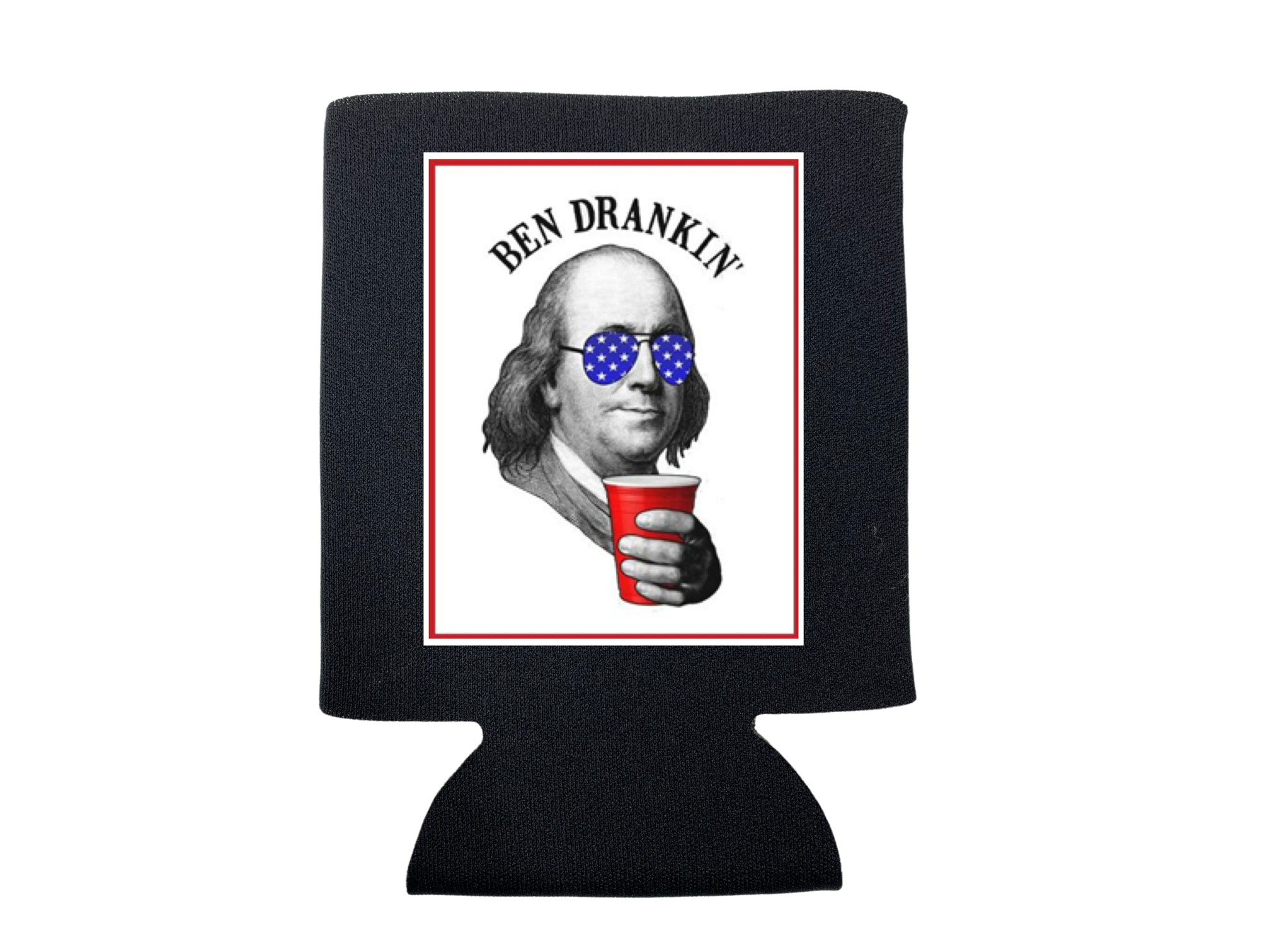 Can Coolers-Merchandise-Draft Top-Regular-Black- Ben Drankin'-Draft Top