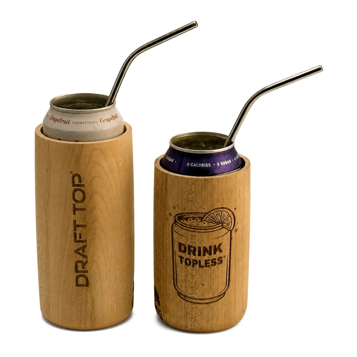 Draft Top x TreeSleeve Wooden Can Cooler-Merchandise-Draft Top-12 Oz-Draft Top