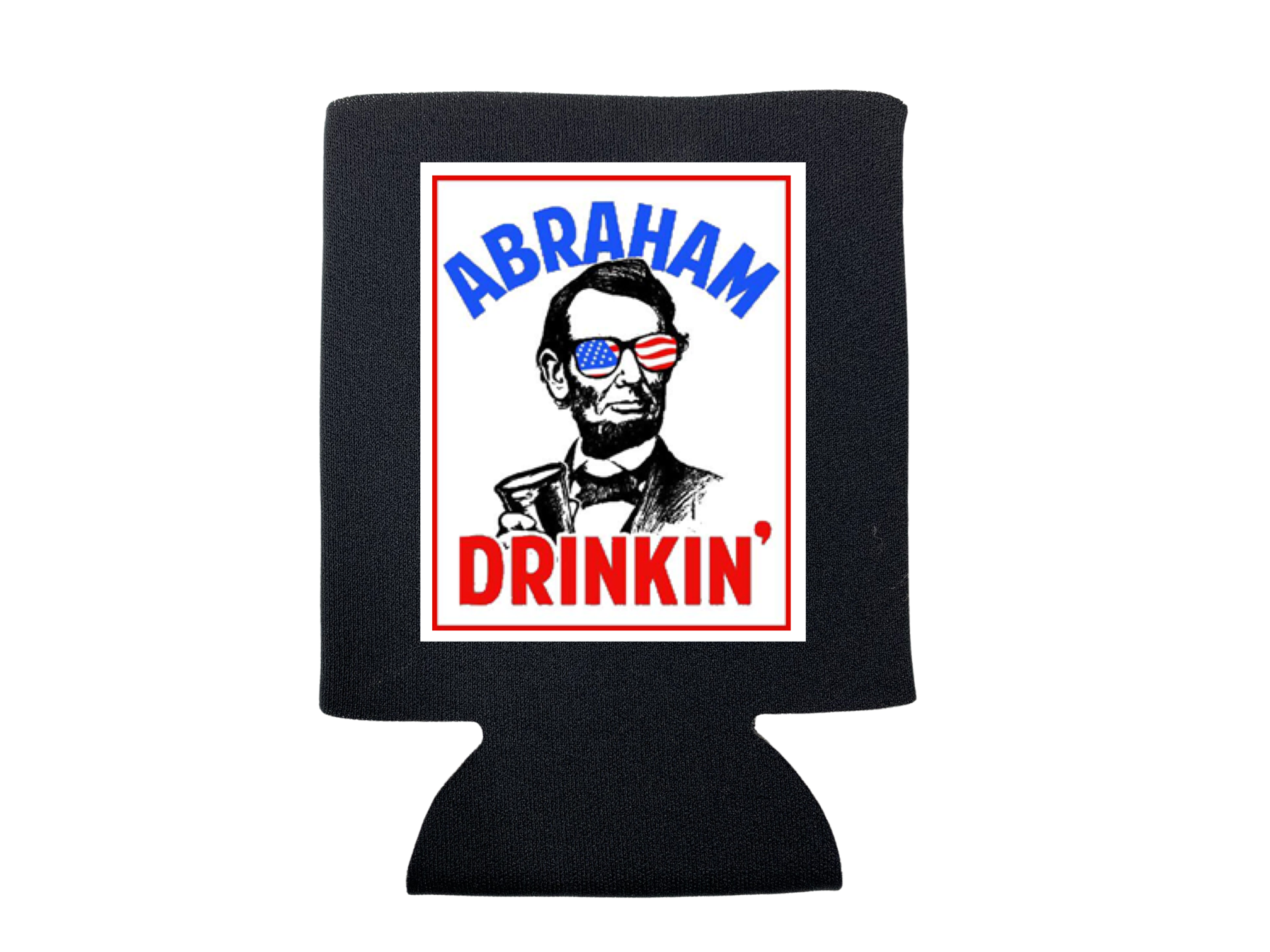 Can Coolers-Merchandise-Draft Top-Regular-Black- Abraham Drinkin'-Draft Top