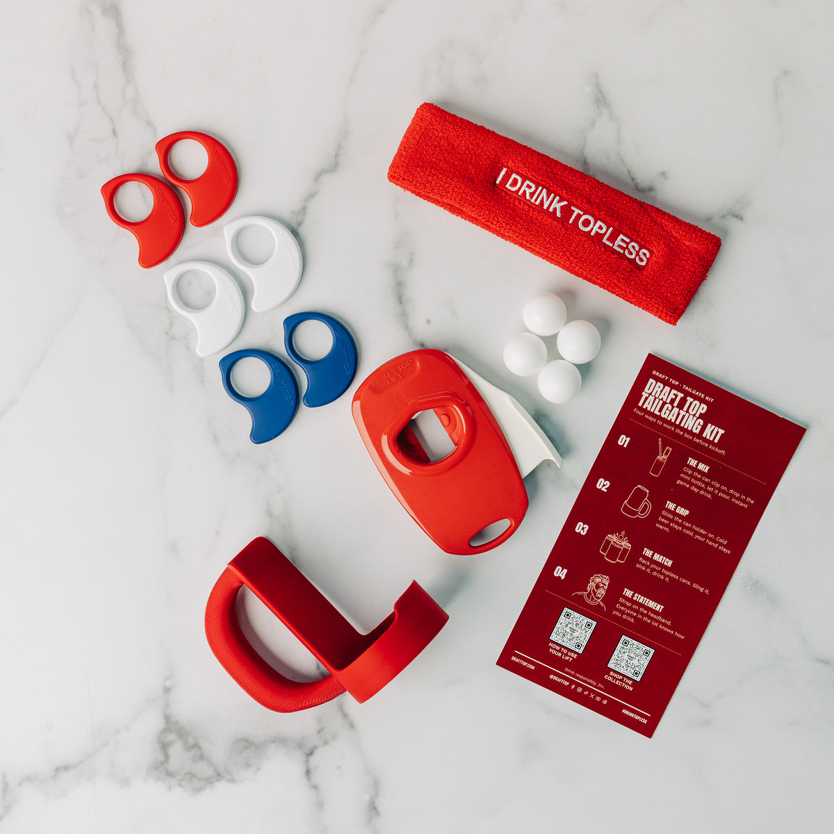 Contents of the Crimson Classic gift box